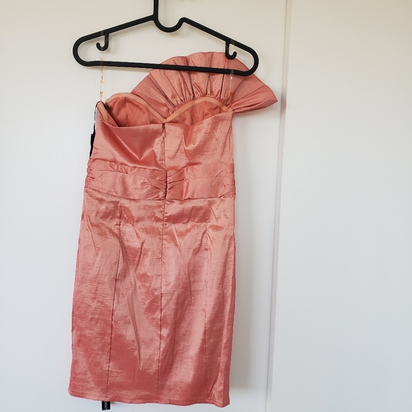 ASOS CLUB LONDON RUFFLE DRESS - Picture 6 of 8